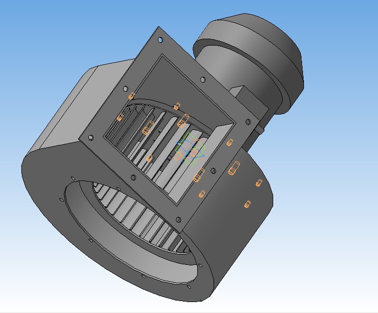 3D модель Вентилятор ВР-324