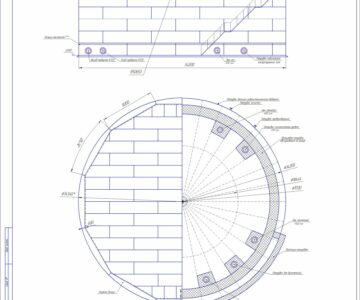 Чертеж Расчет резервуара 10000м3