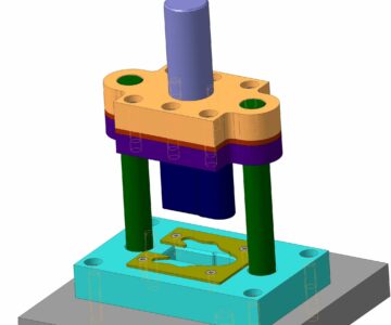 3D модель Гибочный штамп