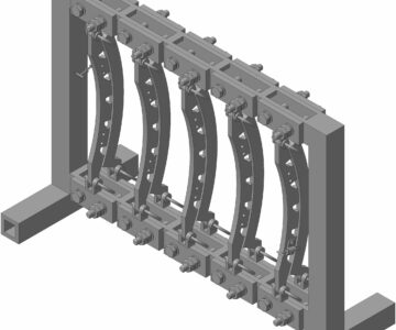 3D модель Стапель для сборки панели