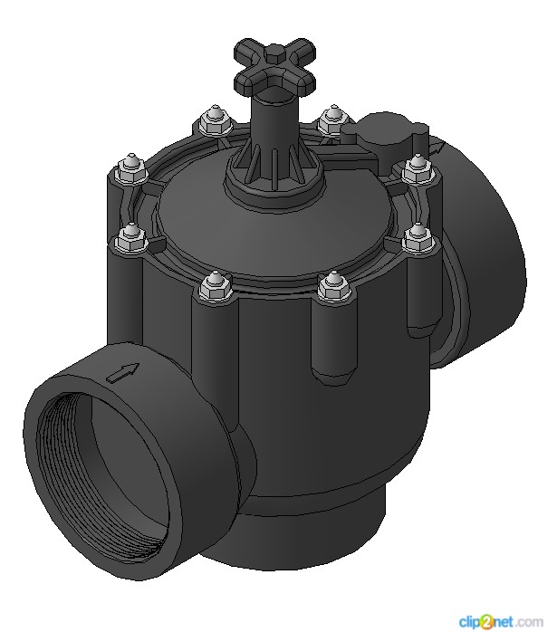 3D модель Электроклапан Irritrol 100Plus 3"