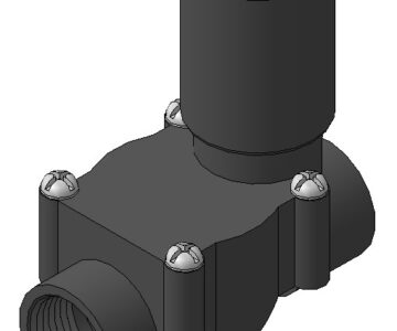 3D модель Электроклапан Baccara ½"