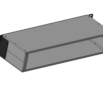 3D модель Крейт 2U