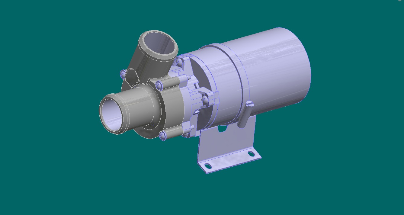 3D модель Электронасос 6602.3780.000-05