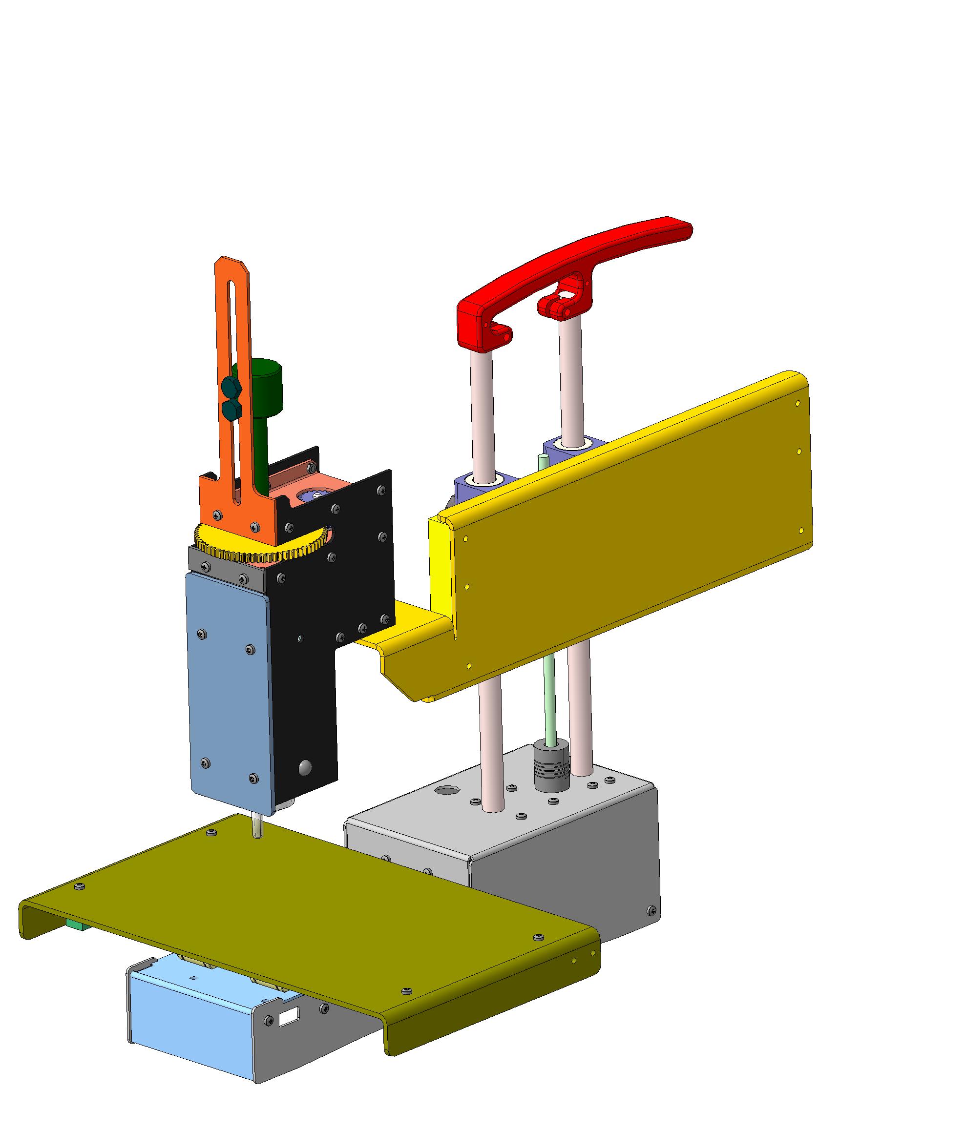 3D модель Принтер "PrintrBot" с шоколадным экструдером