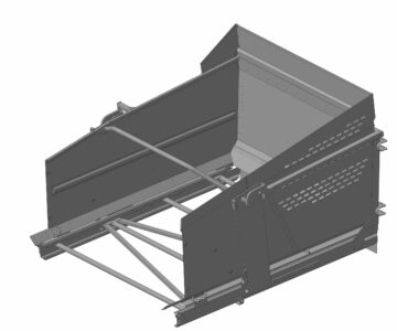 3D модель Бункер картофелеуборочного комбайна WM-6500