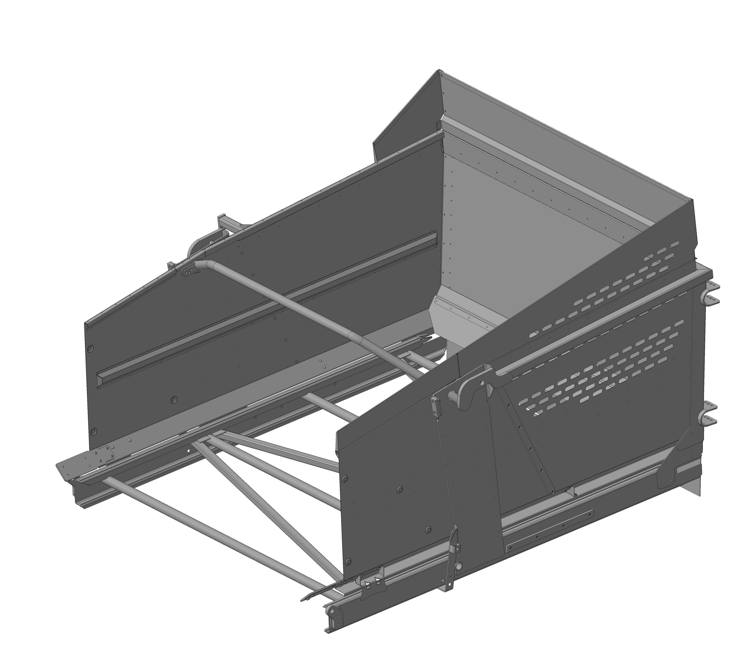 3D модель Бункер картофелеуборочного комбайна WM-6500