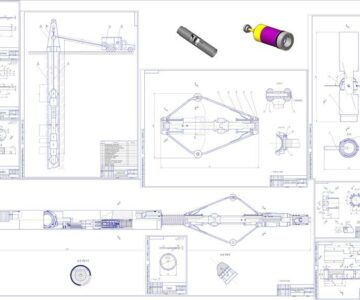 3D модель Разработка устройства для измерения давления и температуры скважинной жидкости