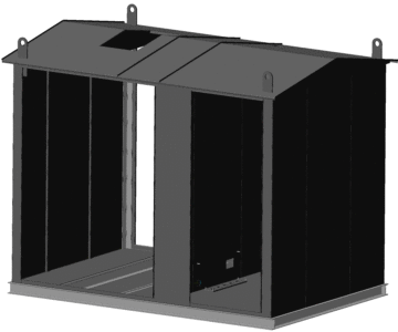 3D модель КТП-400-10-0,4