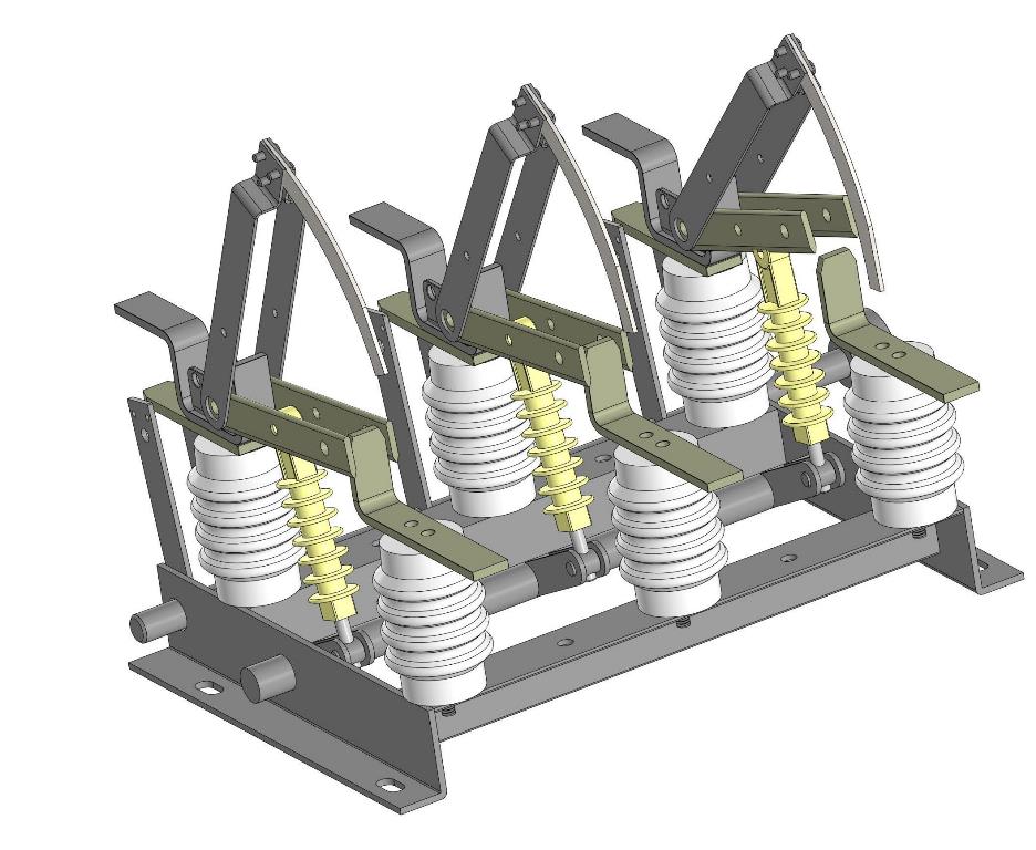 3D модель Выключатель нагрузки ВНА-630