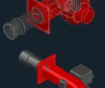 3D модель Горелка газовая FBR GAS P 070