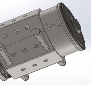 3D модель Двигатель ДК-211