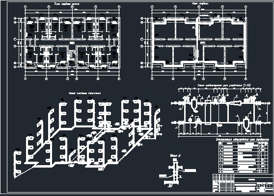 Чертеж Теплогазоснабжение и вентиляция, система отопления для 3-х этажного жилого здания.
