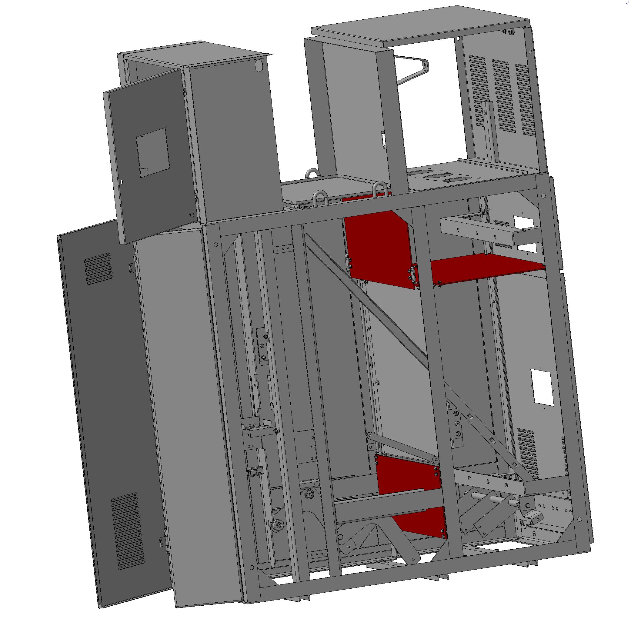 3D модель КРУ-2-10