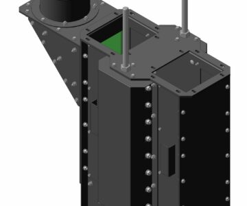 3D модель Башмак норийного оборудования 10 т/ч