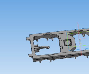 3D модель Рама тележки электровоза чс2