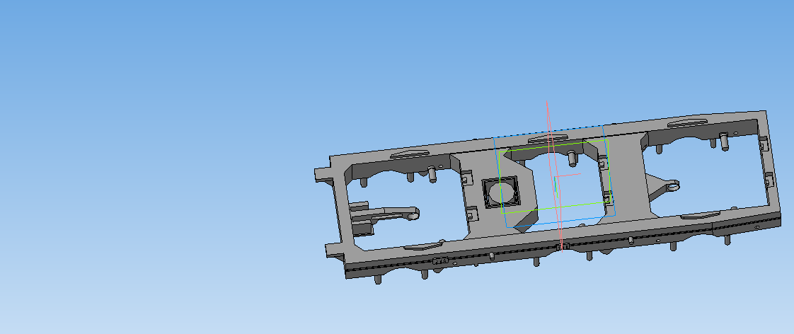 3D модель Рама тележки электровоза чс2