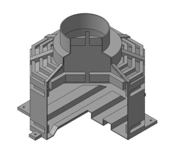 3D модель Колодец (ротоформавание)