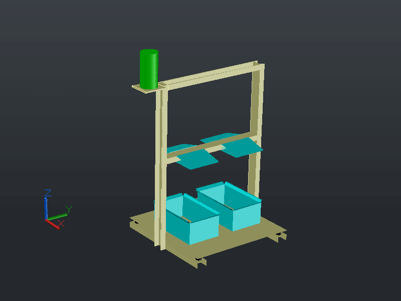 3D модель Станок для производства арболита