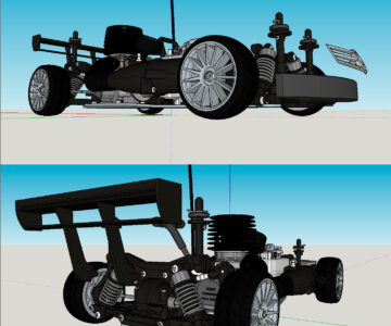 3D модель Модель радиоуправляемой машины Deagostini AMG mercedes