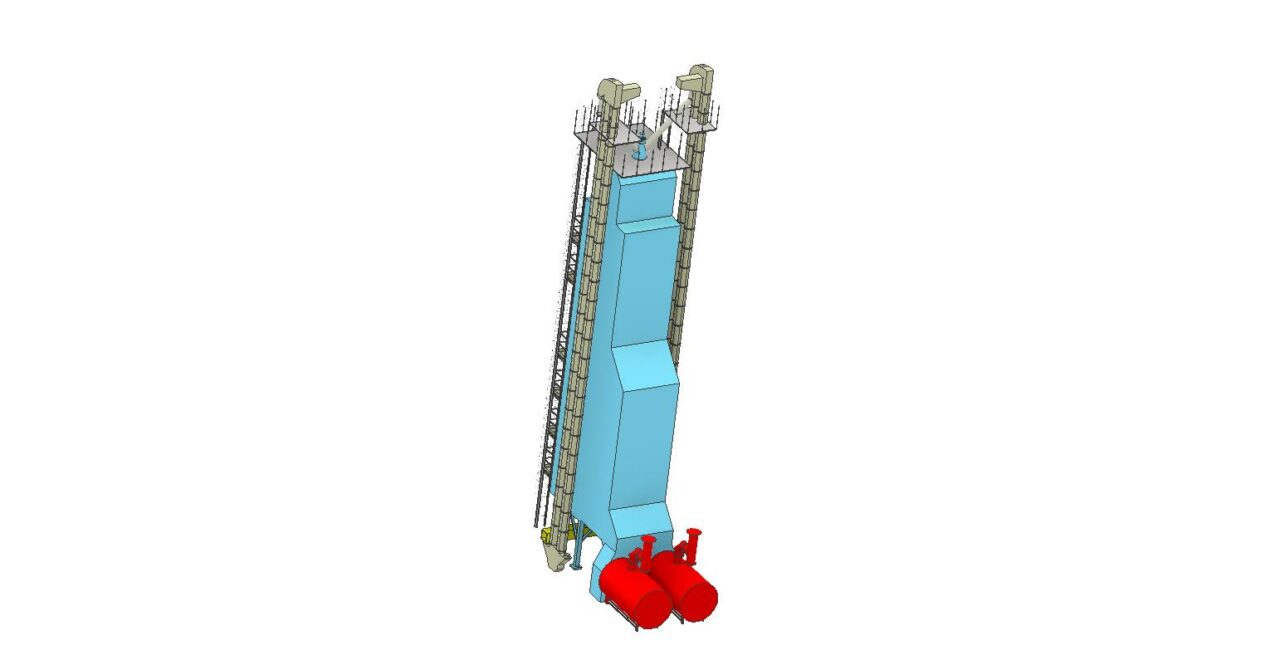 3D модель Сушилка Мельинвест