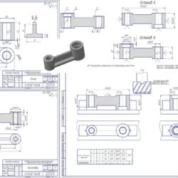Конструкция и расчет рулевого механизма ВАЗ-2105 - Чертежи, 3D Модели, Проекты,