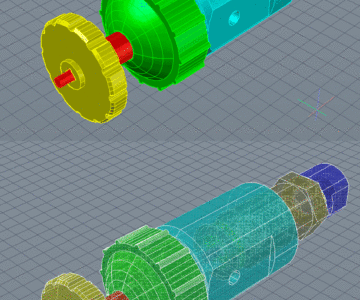 3D модель Выключатель подачи топлива МЧ00.02 автокад