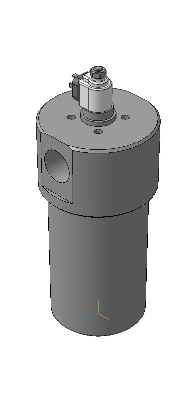 3D модель Фильтр напорный 3ФГМ32