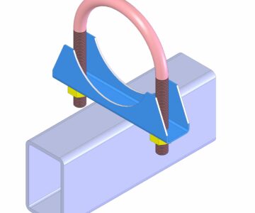 3D модель Опоры для трубопроводов Днаружн 32...45 мм