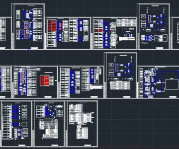 Чертеж Принципиальная схема шкафа защит трехобмоточного трансформатора