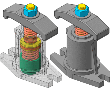 3D модель Прихват МЧ00.77