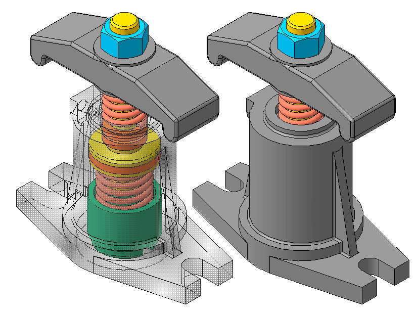 3D модель Прихват МЧ00.77