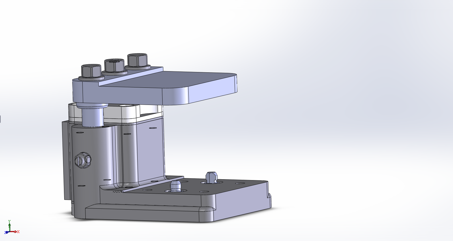 3D модель Кондуктор скальчатый 00-000.06.03.03.00 в  SolidWorks