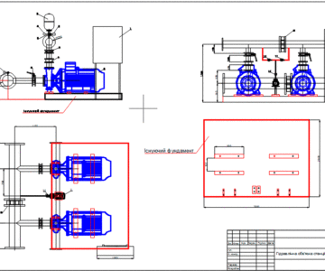 Чертеж Su GEN 20 NB 1250-250 264 + CM3-7 PFS