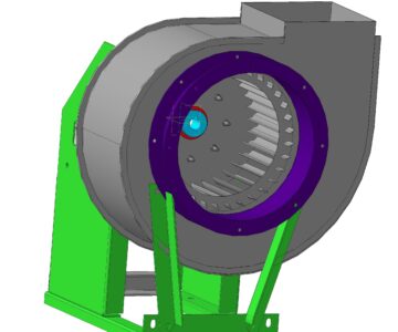 3D модель Вентилятор вр 14-46 №2,5