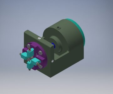 3D модель Приспособление для крестовой обжимки в Autodesk Inventor