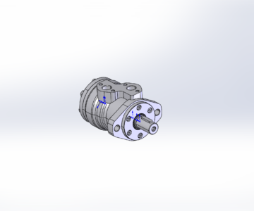 3D модель Гидромотор MR50C