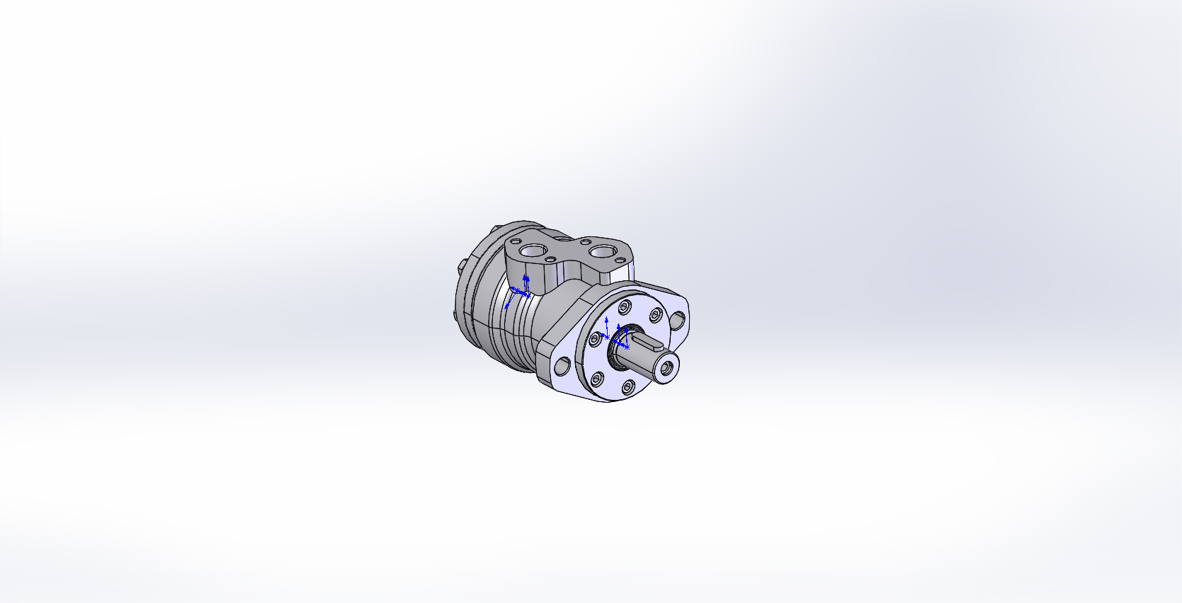 3D модель Гидромотор MR50C