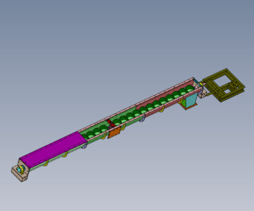 3D модель Конвейер винтовой 300