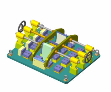 3D модель Приспособления для сборки опоры вагон-цистерны.