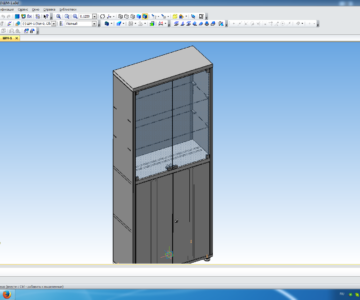 3D модель Шкаф медецинский