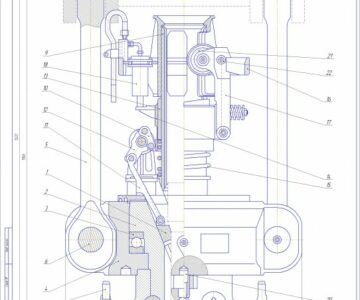 Чертеж Элеватор автоматический ЭА-320