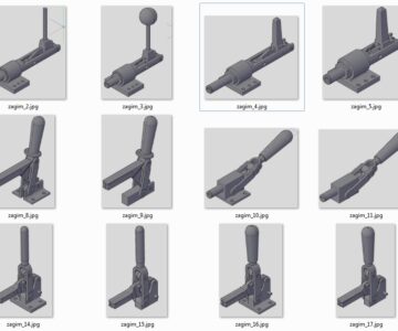 3D модель Зажимы для кондуктора