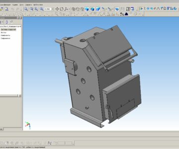 3D модель Котел 3D модель 10 - 20 кВт.