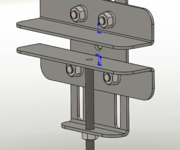 3D модель Кондуктор мебельный