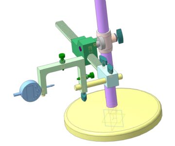 3D модель Приспособление для контроля геометрии деталей