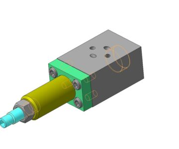 3D модель Клапан предохранительный КПМ 6/3-В