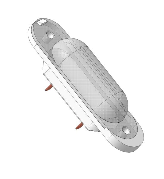 Фонарь подсветки номера - Чертежи, 3D Модели, Проекты, Электроснабжение ...