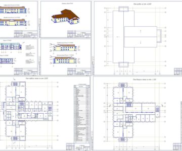 3D модель Расчетно-графическая работа на тему: «Детский сад»