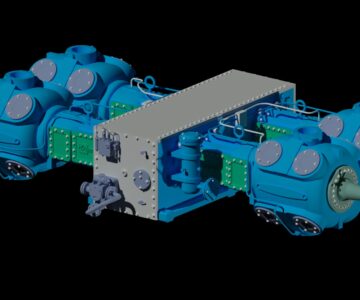 3D модель JGF ARIEL компрессор поршневой